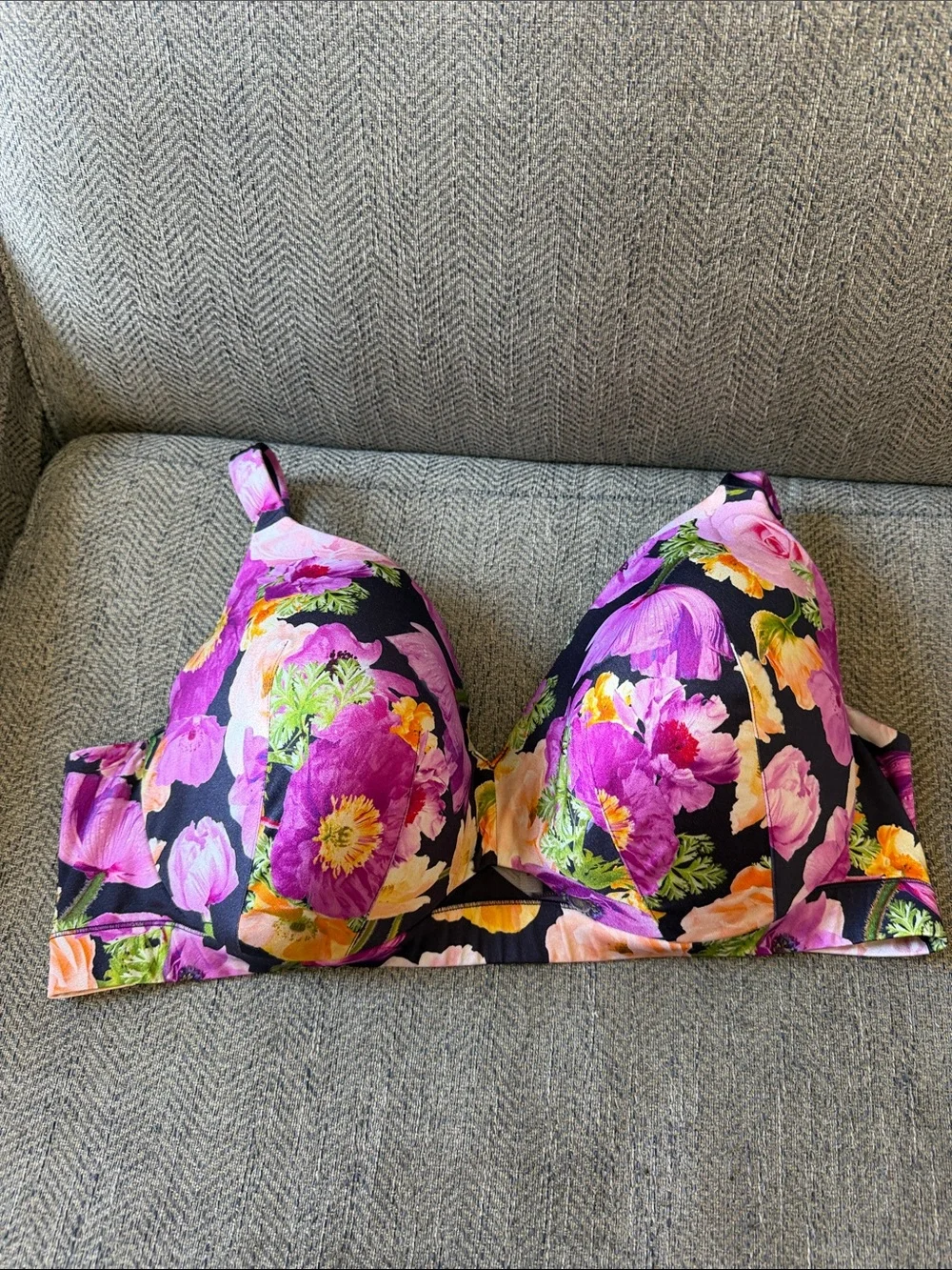 Cacique Lane Bryant Comfort Bliss Lightly Lined Full Coverage Bra size 44DDD